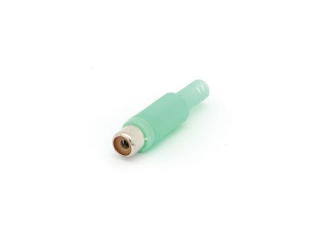 Fiche femelle Rca - Verte