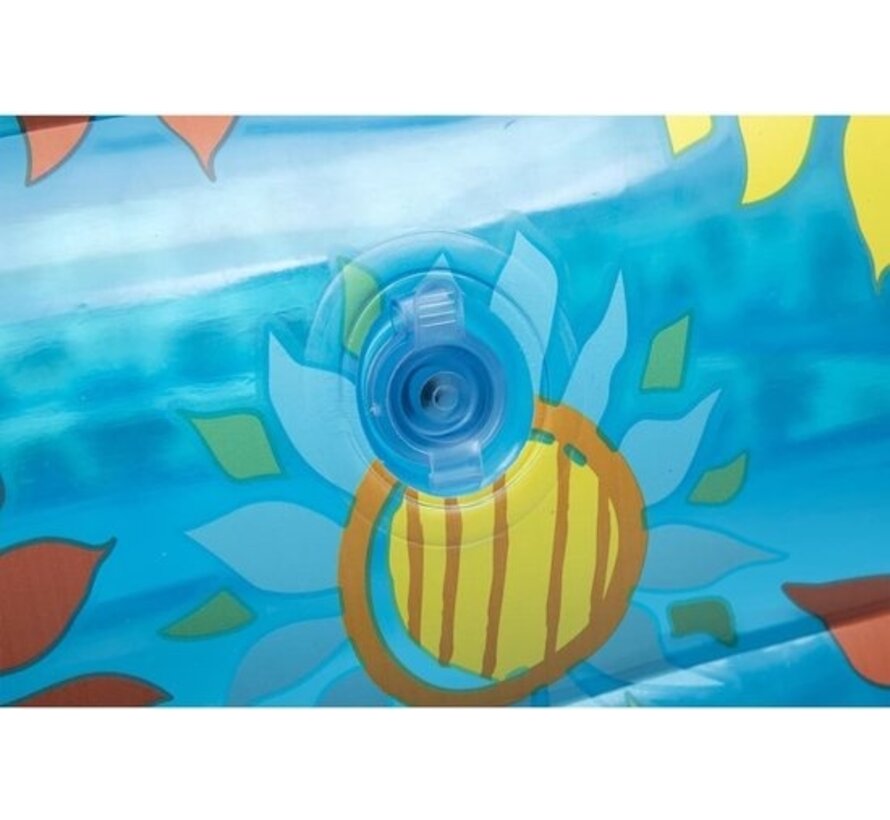 Bestway Piscine gonflable pour enfants 229x152x56 cm bleu