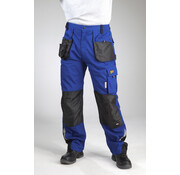 Generic Pantalon de travail à taille élastique bleu taille 54