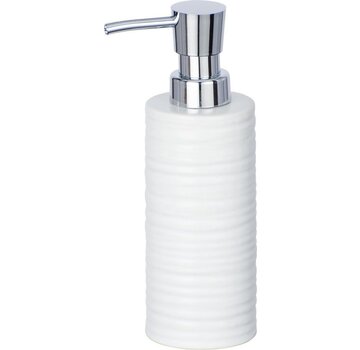 Wenko Wenko Distributeur de savon Mila 260ml Céramique Blanc