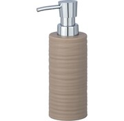 Wenko Wenko Distributeur de savon Mila 260 ml Céramique Beige