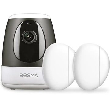Bosma Bosma - XC-G-2DS - WiFi - set de sécurité avec hub et détecteurs de porte/fenêtre - 1080P Full HD