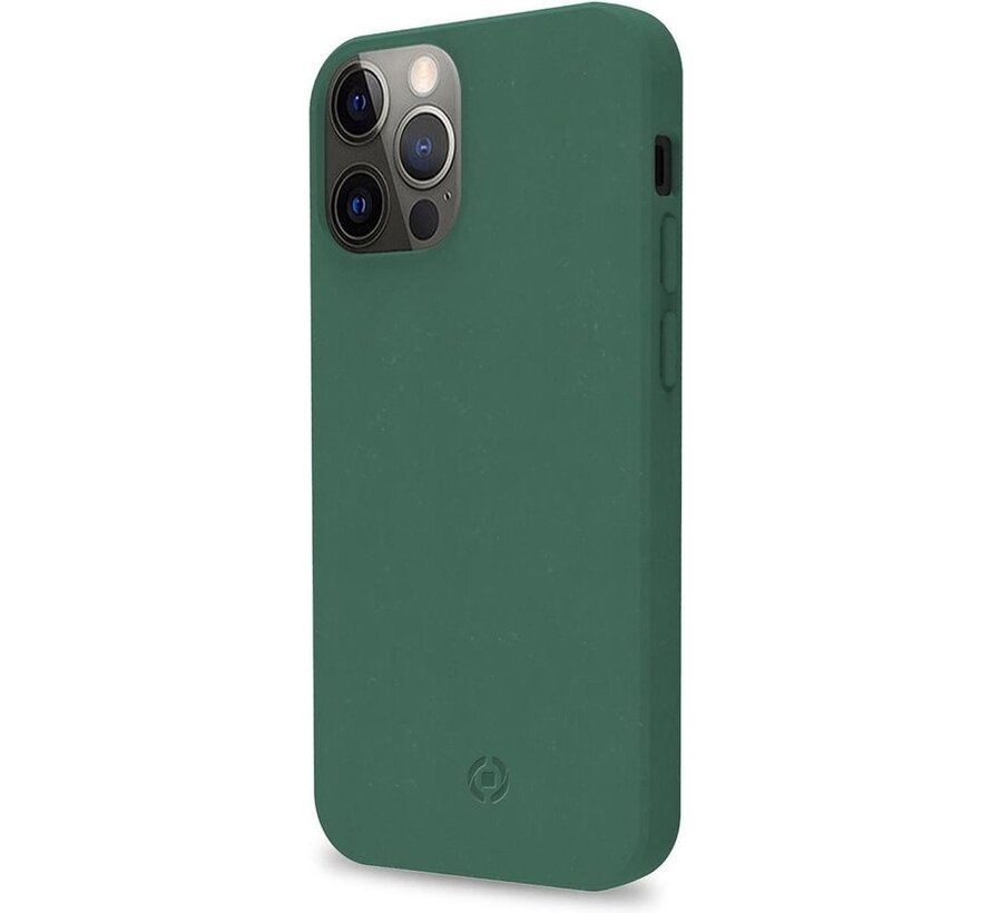 Celly Iphone 12 - 12 Pro Back Cover Cromo Green