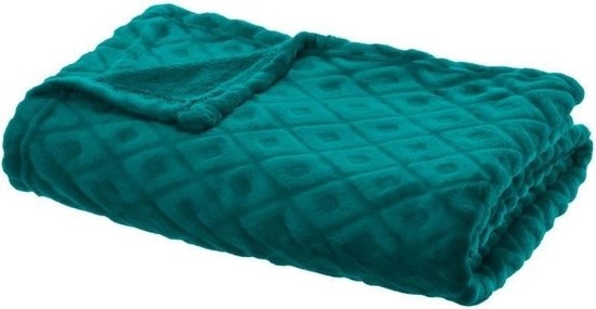 Russle - Couverture résidentielle Plaid vert 125*150cm