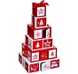 Calendrier de l'avent en forme de pyramide - Fééric Lights and Christmas® - 24 boîtes cadeaux