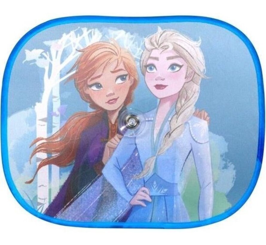 Frozen Pare Soleil Voiture - Enfant - Protection UV - A partir de 125cm-  Isofix - Bleu