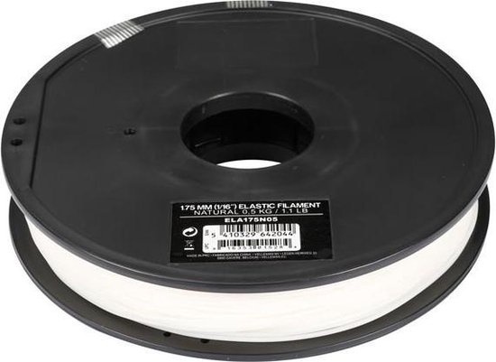 Velleman 1.75 Mm Filament élastique - Naturel - 500 G
