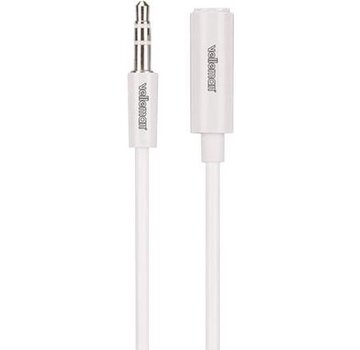 Velleman Velleman Cable 3.5 Mm 3P Stereo Male To 3.5 Mm 3P Stereo Female - White - 1 M