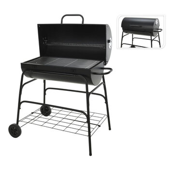 BBQ Collection Barbecue à charbon - BBQ Collection - Sur roulettes - 39x100x100cm