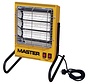 Radiateur électrique Master TS3A - infrarouge - chauffage électrique - 2400W - 3 niveaux de chauffe