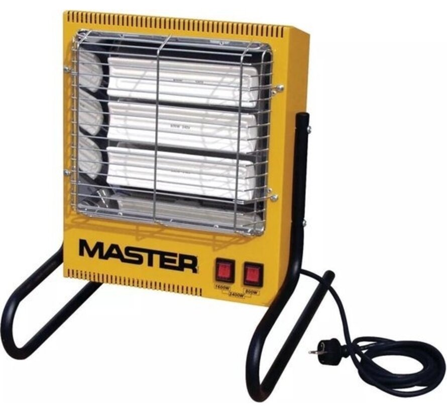 Radiateur électrique Master TS3A - infrarouge - chauffage électrique - 2400W - 3 niveaux de chauffe