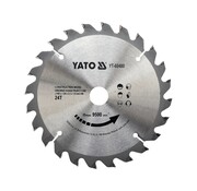 YATO YATO Lame de scie circulaire Ø160 mm - 24T - diamètre intérieur 20 mm