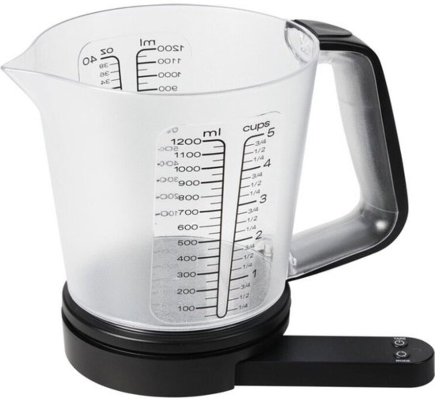 Balance de cuisine avec bol mélangeur 1,2 litres
