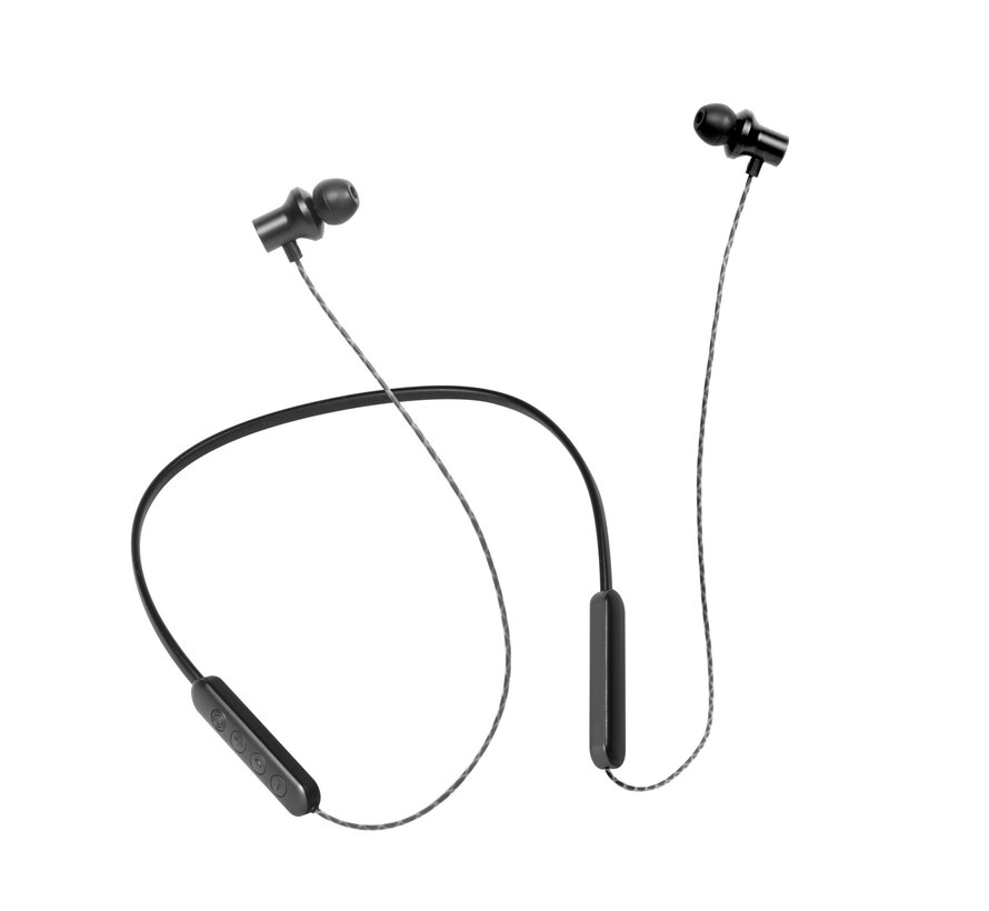 Écouteurs intra-auriculaires stéréo Bluetooth MusicMan avec fonction antibruit et mains libres