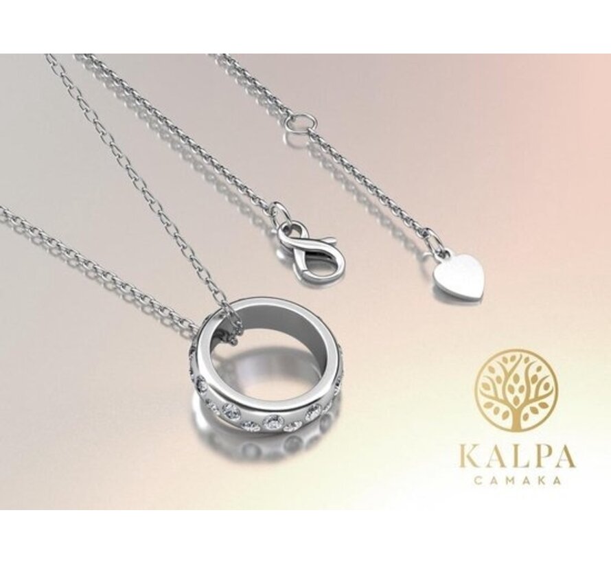 Collier Femme avec Pendentif - Yolora - Argent