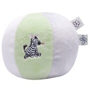 Bébé-jou Bébé-jou playball Dinkey Zebra avec hochet