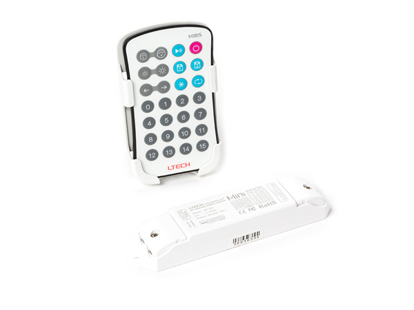 Contrôleur pour bandes de LED numériques professionnelles - avec télécommande RF
