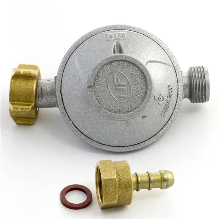 Manodétendeur 697B - Generic - 28 mbar avec mamelon attaché (sortie M.20 x 150) - multicolore