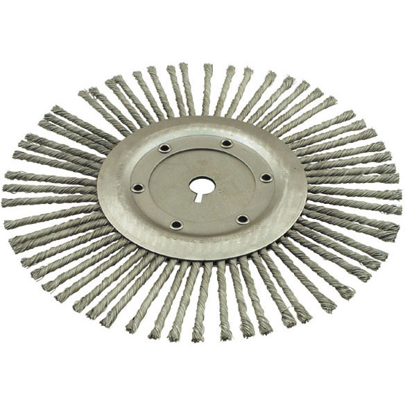 Brosse de désherbage - 200 mm - diamètre du trou 25,4mm