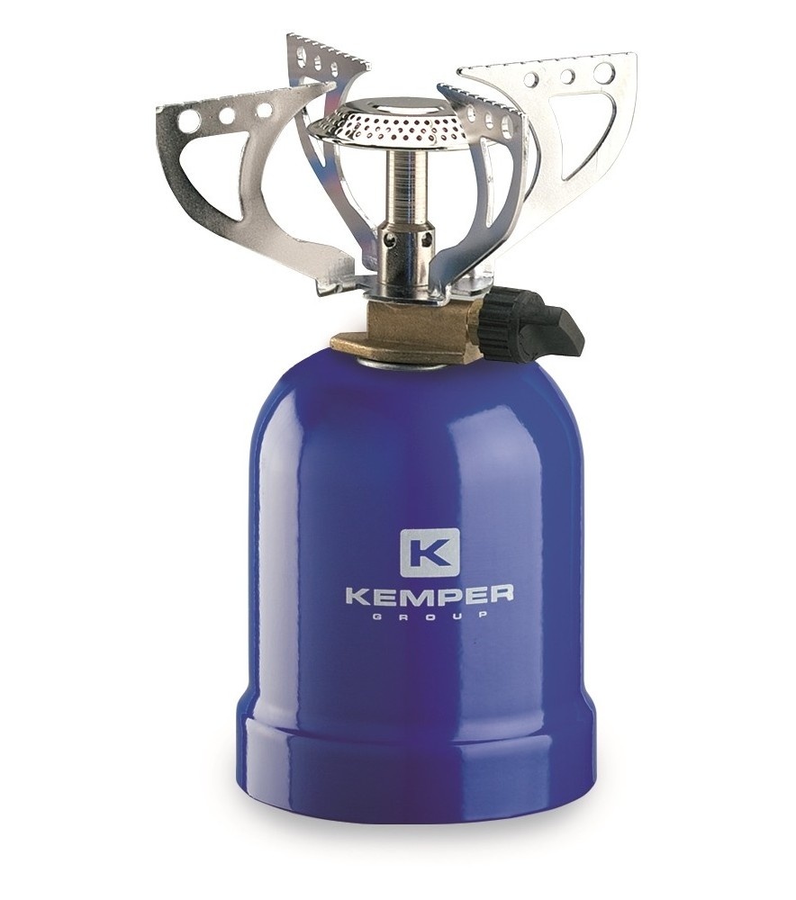 Réchaud à gaz - Kemper - Bleu - 4 supports - 2050W