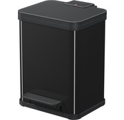 Hailo Hailo Öko Duo Plus M Bin - 2 x 9L - Noir - 33 x 32 x 43 cm