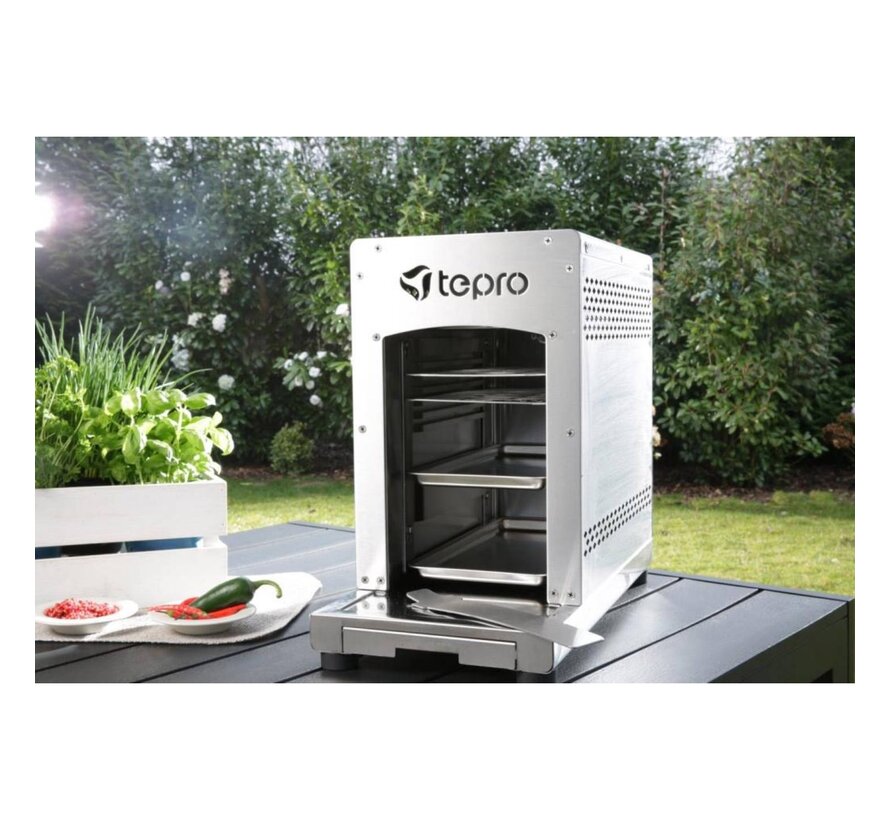 tepro Garten Toronto Grill Gas 1 brûleur acier inoxydable