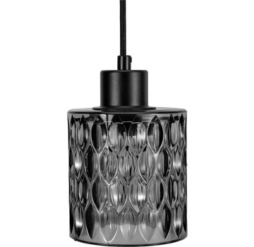 Pauleen Pauleen Gleaming Magic Pendant Lamp - E27 - 25W - Ø 10,8cm - Grey Smoked Glass