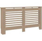 vidaXL vidaXL Habillage de radiateur 152x19x81 cm MDF