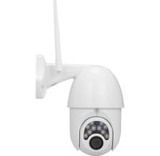 PuroTech PuroTech Caméra de sécurité - Wifi Smart - Etanche IP66 - Caméra IP - Rotative et inclinable - Extérieure - Câblée - Full HD 1080P - Vision nocturne - Internet sans fil - Avec enregistreur