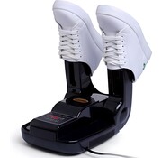PuroTech PuroTech - Smart Shoe Dryer - Avec fonction ozone - Extension incluse - Séchoir à chaussures puissant avec fonction séchage - Minuterie pratique - La solution pour des chaussures sèches - Noir