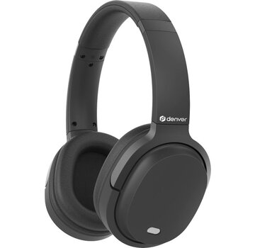 Denver Casque Bluetooth Denver - Réduction active du bruit - Sans fil - Appel mains libres - BTN210
