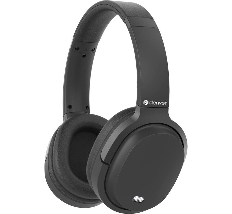 Casque Bluetooth Denver - Réduction active du bruit - Sans fil - Appel mains libres - BTN210