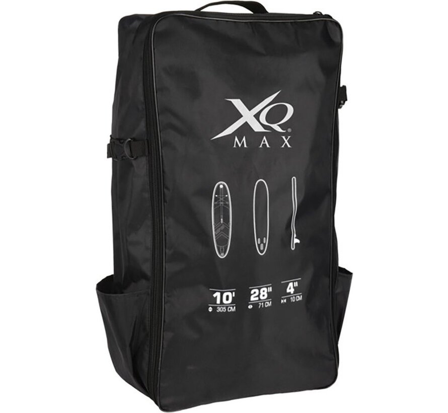 XQ Max SUP Board 6 piece set - 305cm - Orange / Noir / Blanc