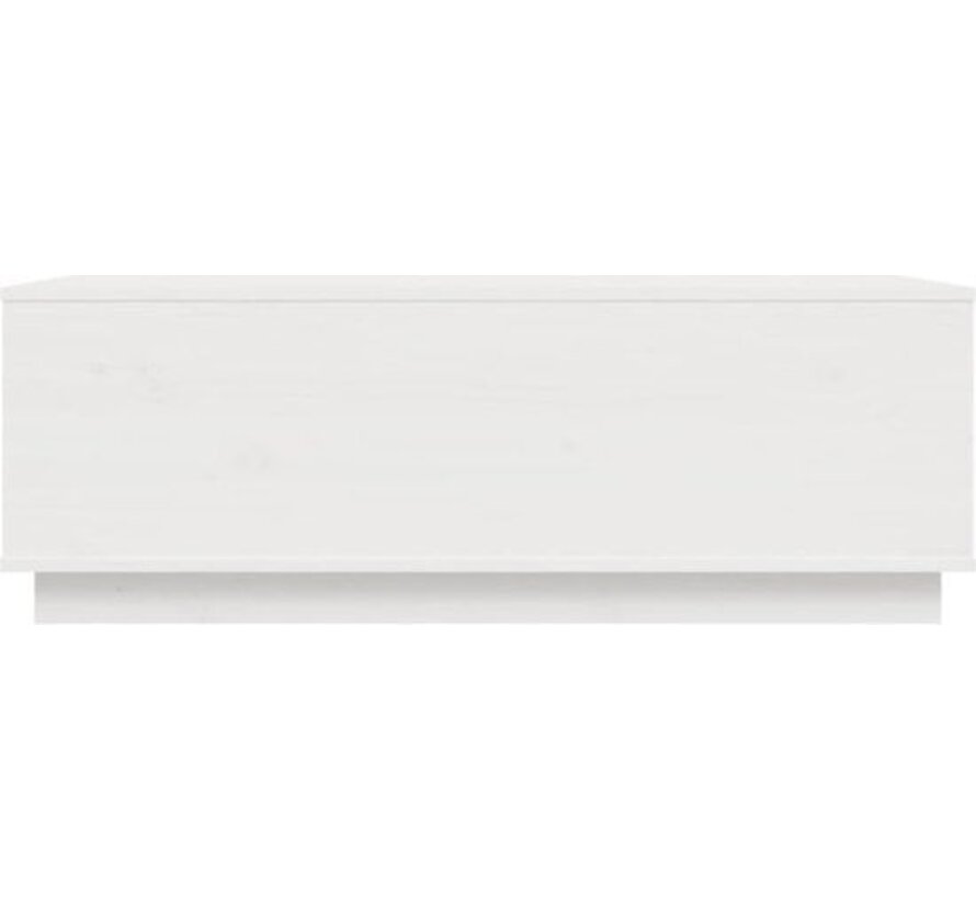 vidaXL-Table de salon-100x50x35-cm-massif-pin-bois-blanc
