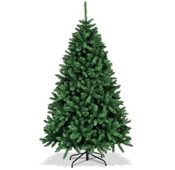 Coast Coast Artificial Christmas Tree - Avec support métallique pliable - 1355 branches - 108x180 cm - Matière PVC