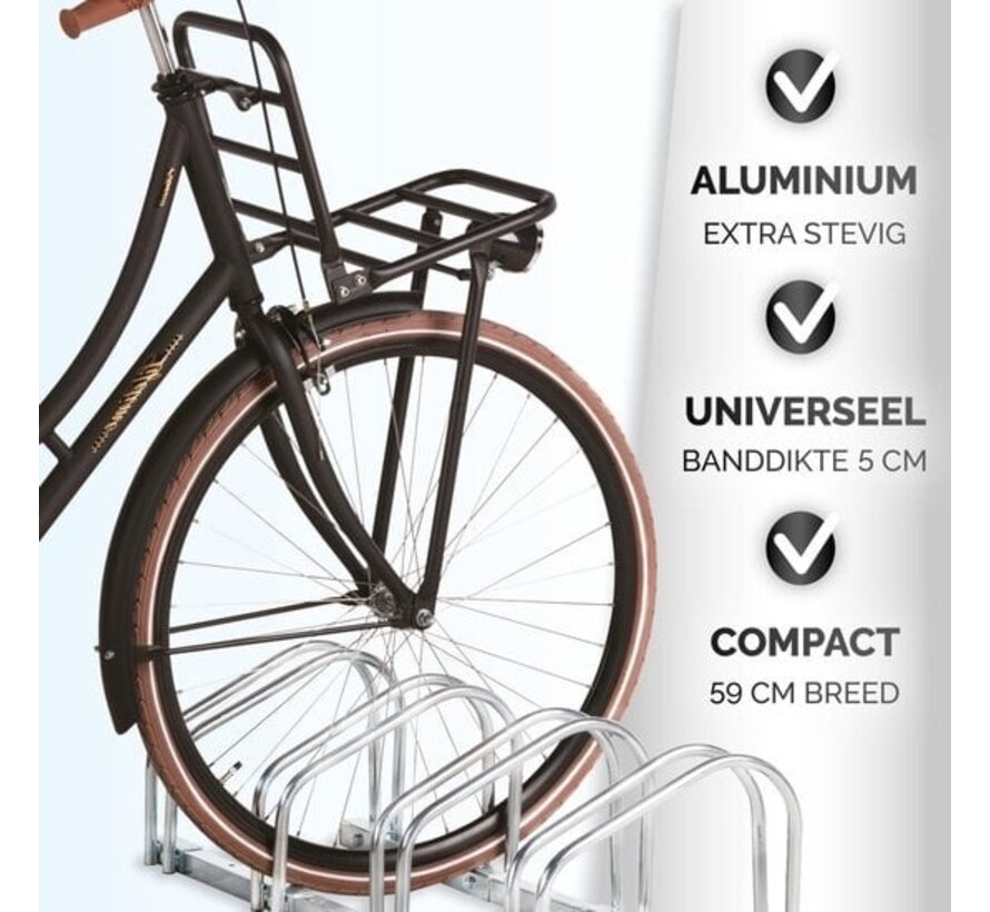 Dunlop Porte-vélos pour 4 vélos - Aluminium - Peu encombrant