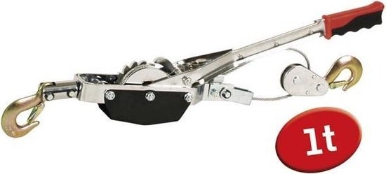 Toolland Toolland - hand hoist 1ton - metal