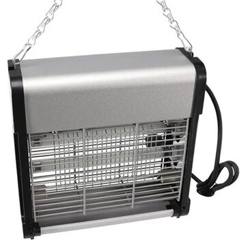 Perel Perel Désinsectiseur, électrique, grille de tension 2800 V, bac de récupération amovible, 30 m², métal