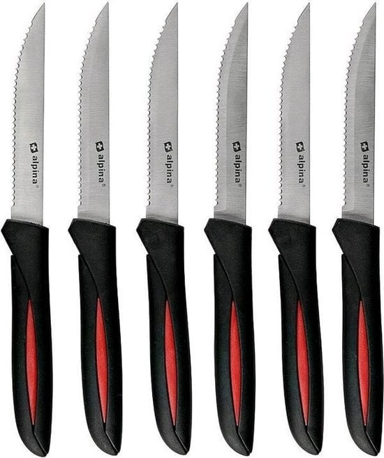 Couteaux à steak Alpina - 22.8 cm - 6 pièces