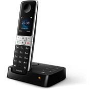 Philips Philips DECT Phone D6351B - Téléphone résidentiel 1 combiné - Plug & Play - Noir