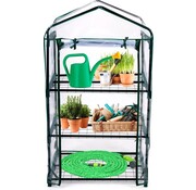 Kinzo Kinzo Garden - Serre en plastique - 3 étages - 69 x 49 x 125cm - Vert