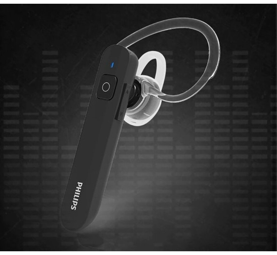 PHILIPS Casque sans fil - SHB1603/10 - avec microphone - Casque Bluetooth - Appels mains libres - 5 heures d'autonomie - Corne d'oreille ergonomique