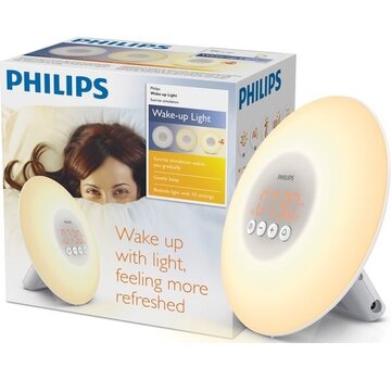 Philips Philips HF3500/01 - Lampe de réveil - Blanc
