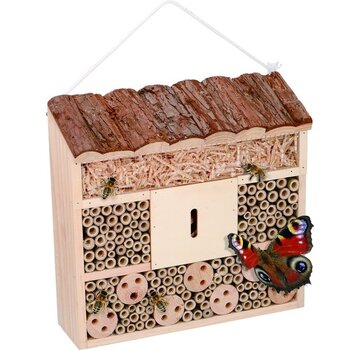 Lifetime Garden Lifetime Garden hôtel à insectes - bois - 30 x 10 x 28 cm