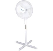 Lifetime Air Lifetime Air Fan Upright - Ventilateur de table - Ø40cm - 3 Vitesses - Inclinable - Pivotant - Réglable en hauteur - Blanc