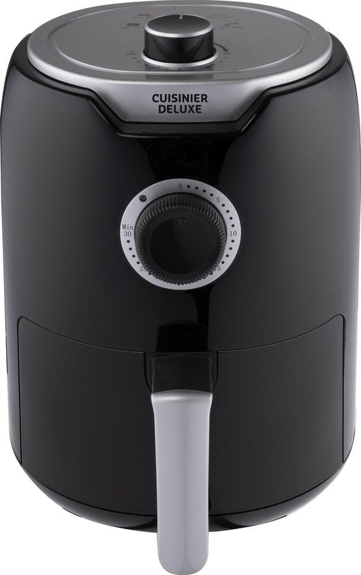 Cuisinier Deluxe Hot Air Fryer - Airfryer - Friture saine - Friteuse à air chaud - avec minuterie - 2 litres