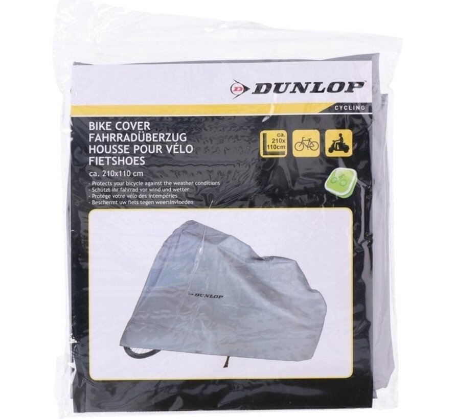 Dunlop Housse de protection pour vélo PEVA - 210 x 110cm