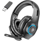 SMX SMX Wireless Pro Gaming Headset 7.1 Virtual 3D surround with Microphone - V2 - Noise Cancelling Headset - PS4/PS5/PC