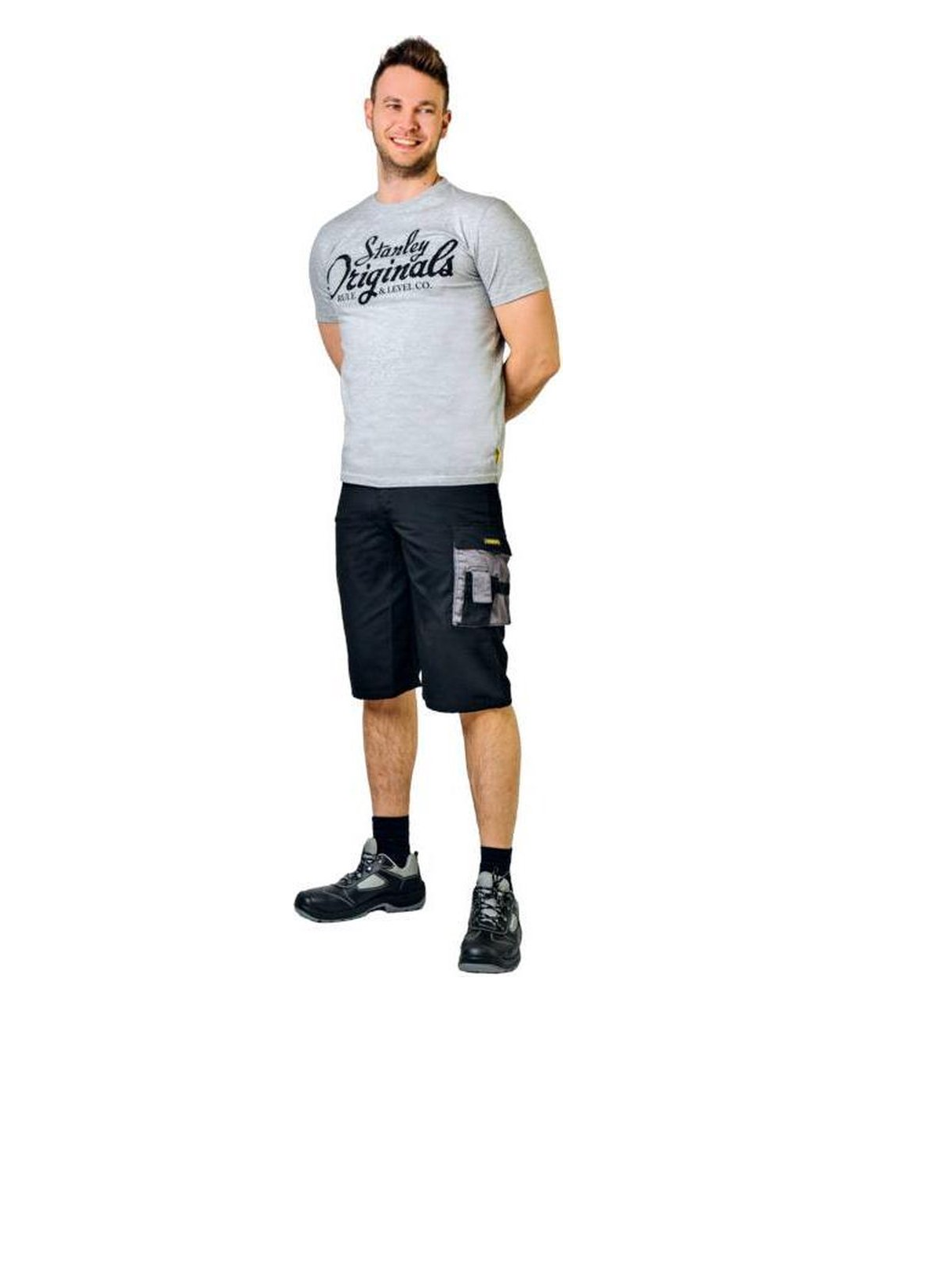 Short Stanley, couleur noir, taille L
