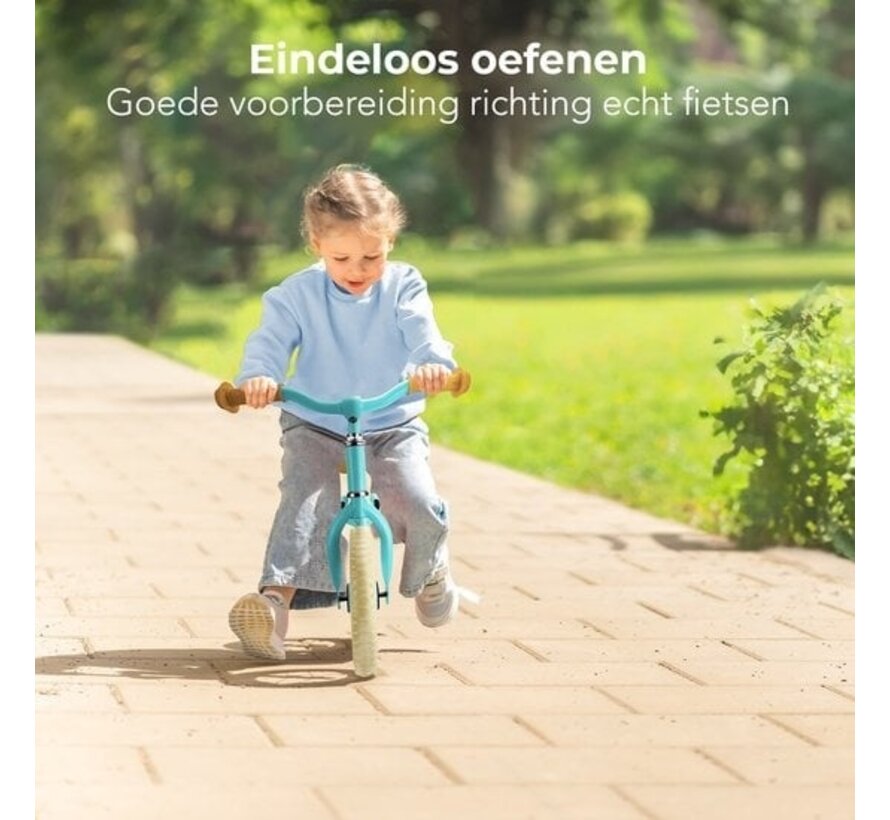 LifeGoods KiddyCruiser Balance Bike - 2 ans - Garçons et filles - Vert Menthe